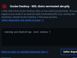 Docker Desktop wsl-bootstrap error